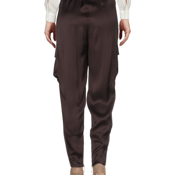 Just Cavalli size 42 Brown  cargo pants. NWT - Picture 2 of 14